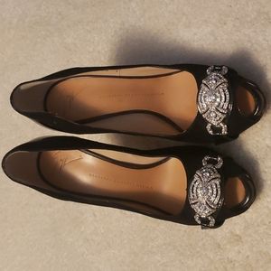 Giuseppe Zanotti pumps size 39 color black leather 100% Authentic NEW